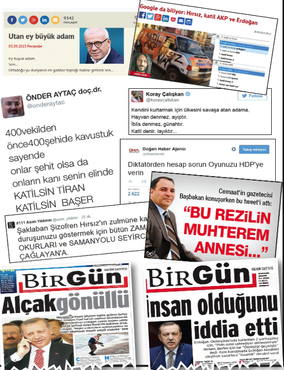 Erdoğan'a hakareti alışkanlık haline getirenler 'Müeyyide yok' diyor ama...